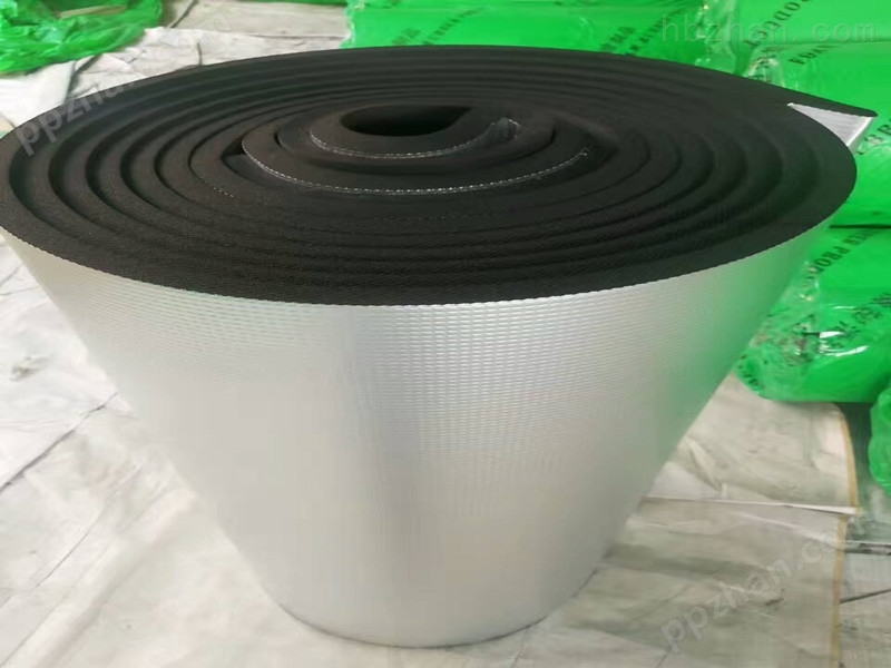 铝箔阻燃橡塑保温板生产