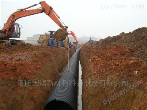 郑州1300PE波纹管厂家，小区排水管道