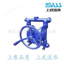 SBY-20型不锈钢手摇隔膜泵 铸铁手动泵选型