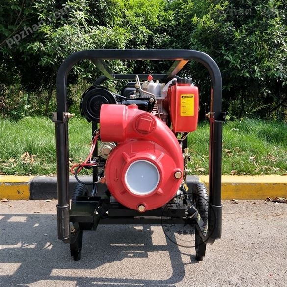 小型4寸柴油自吸排污泵